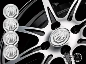 MG Aufkleber auf Felgen Individuelle Epoxy-Ausgabe
